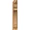 Ekena Millwork Olympic Rough Sawn Arts and Crafts Outlooker, Western Red Cedar, 6"W x 22"D x 34"H OUT06X22X34OLY03RWR - alternate 3